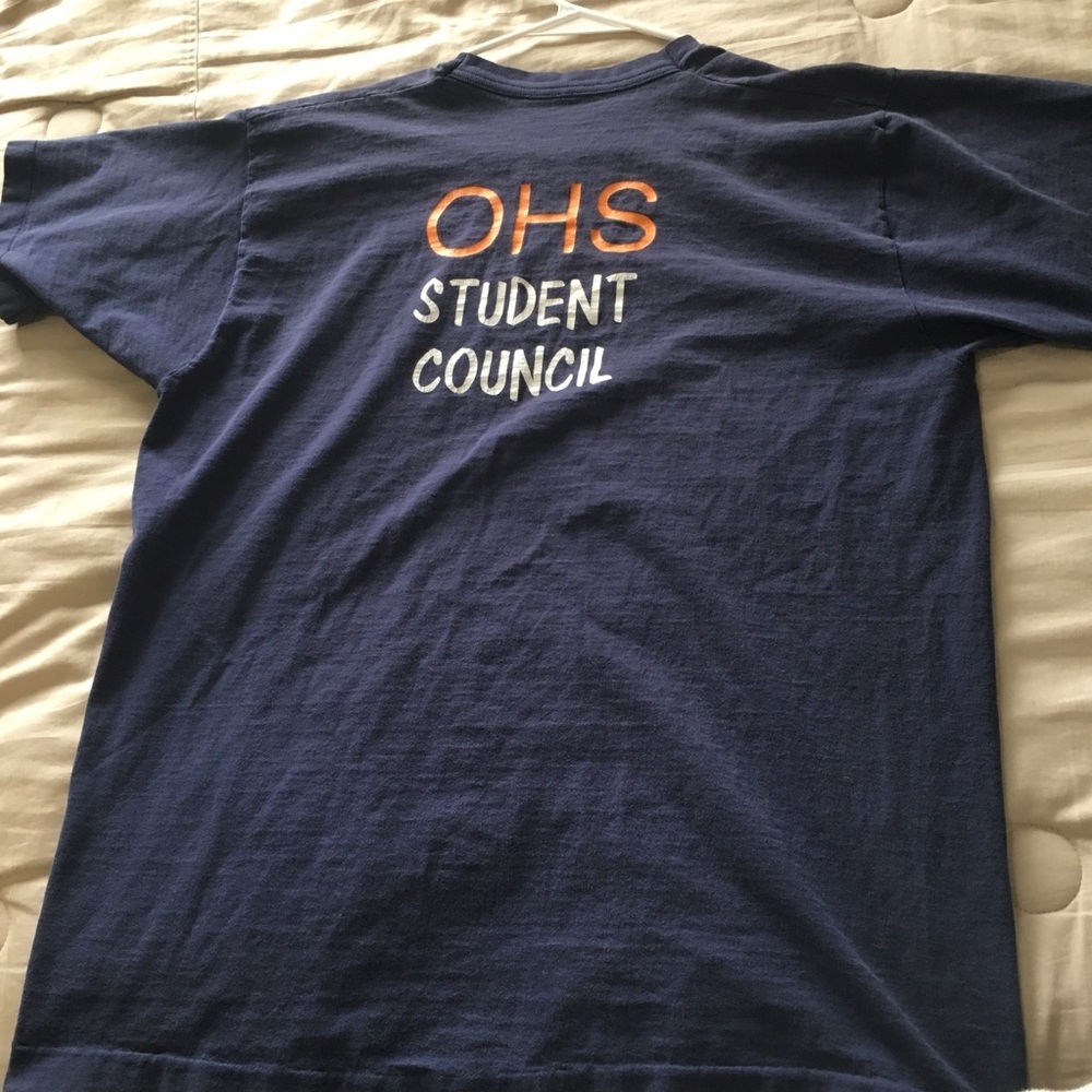Oswego High School Student Council Tshirt Vintage Y2k Unisex Xl View 5